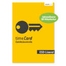 timeCard Zutrittskontrolle Jahreslizenzfür 50 Mitarbeiter